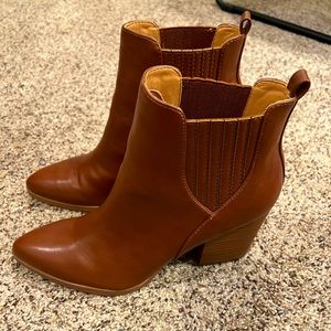 Brown Indigo Rd boots from DSW, 10M, great condition